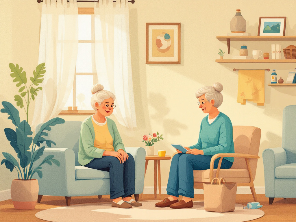 Editorial illustration for A Weekly Care Schedule Siblings Will Actually Keep